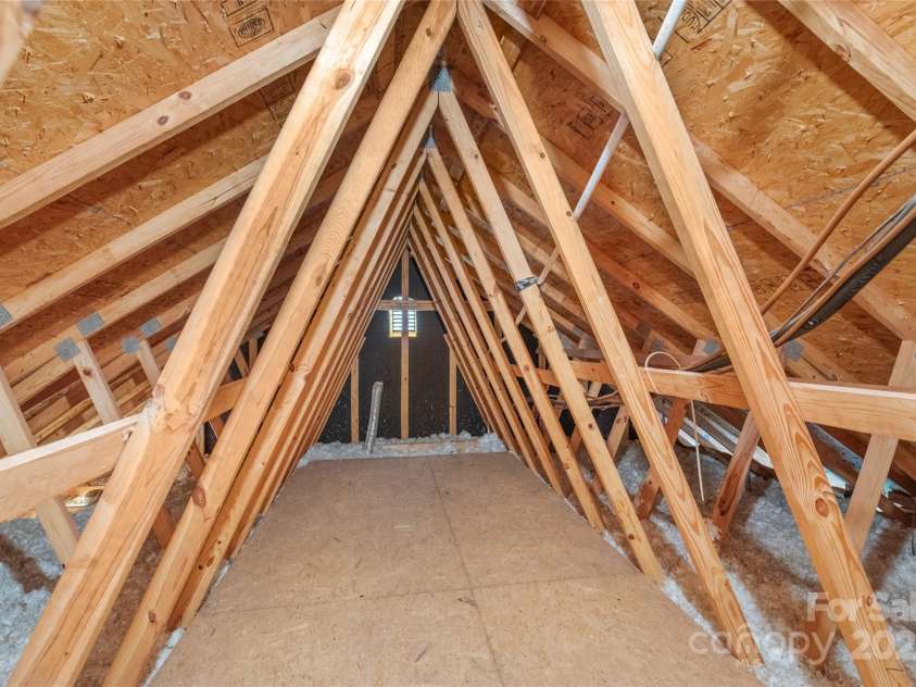 2029 Gable Way Lane, Matthews, NC 28104.  MLS# CAR4297158, YatesRealty ID 35342. Walk-in 2nd Floor Attic Space