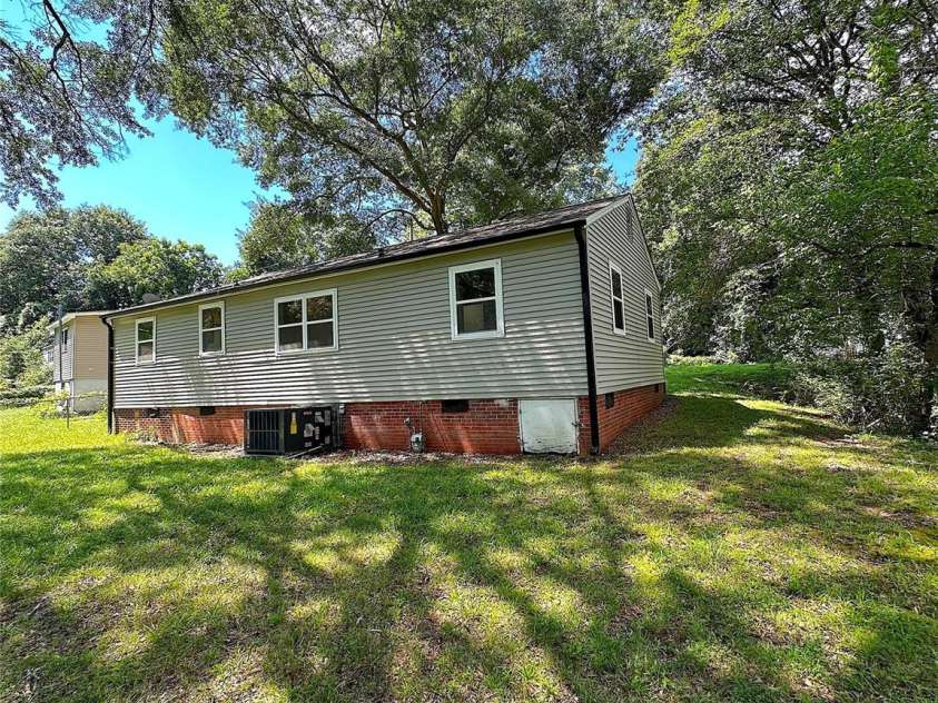 714 Apple Blossom Circle, Gastonia, NC 28052.  MLS# CAR4284114, YatesRealty ID 35347. Back of House