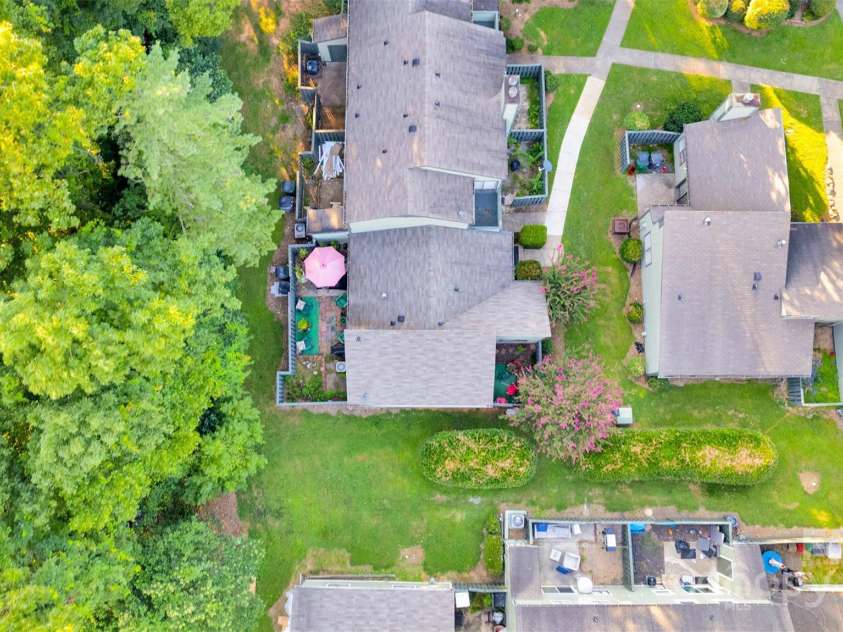 6109 Bent Tree Court, Charlotte, NC 28212.  MLS# CAR4292196, YatesRealty ID 35352. Ariel View