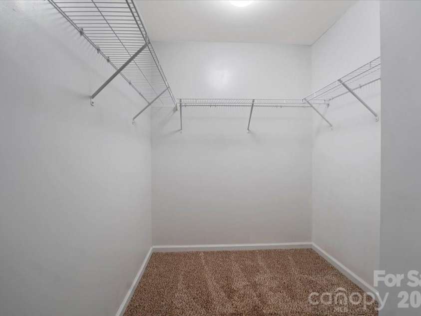 278 Almora Loop, Mooresville, NC 28115.  MLS# CAR4390826, YatesRealty ID 35356. Large walk in closet in primary