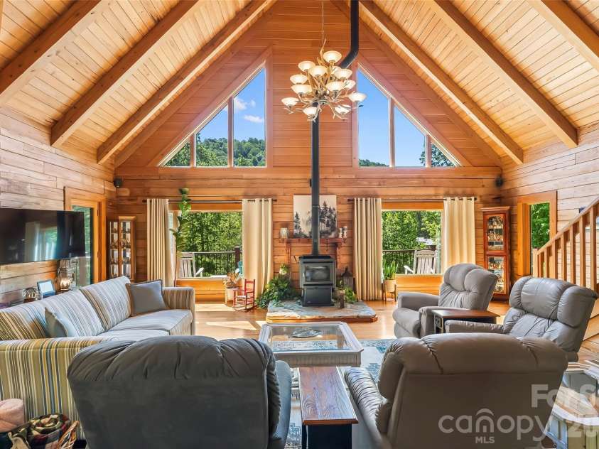 482 Gap Creek Road, Zirconia, NC 28790.  MLS# CAR4379332, YatesRealty ID 35361. 