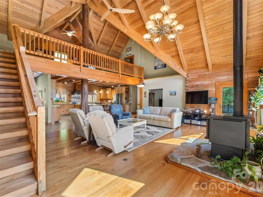 482 Gap Creek Road, Zirconia, NC 28790.  MLS# CAR4379332, YatesRealty ID 35361. 