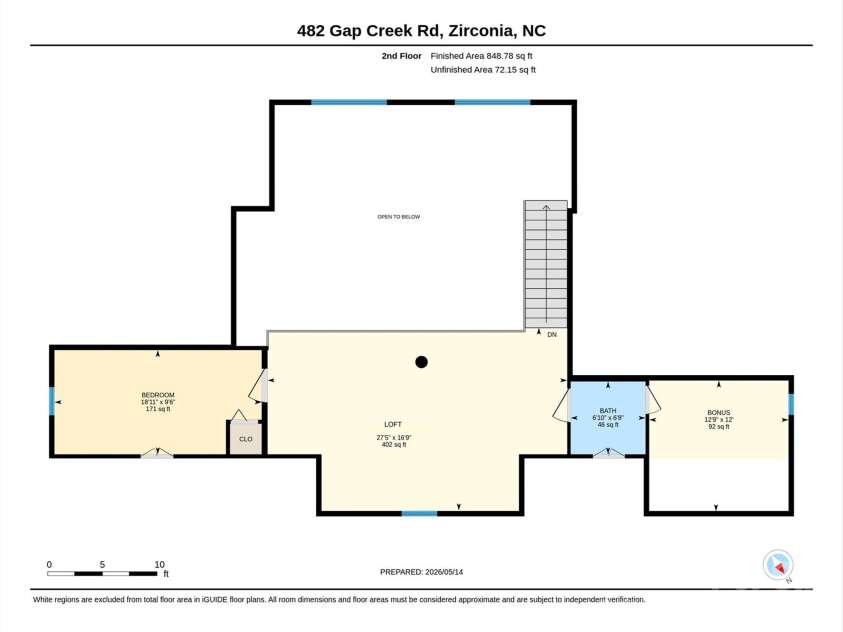 482 Gap Creek Road, Zirconia, NC 28790.  MLS# CAR4379332, YatesRealty ID 35361. 