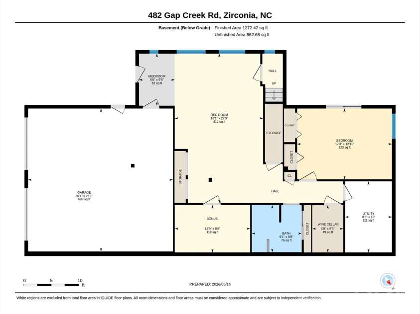 482 Gap Creek Road, Zirconia, NC 28790.  MLS# CAR4379332, YatesRealty ID 35361. 
