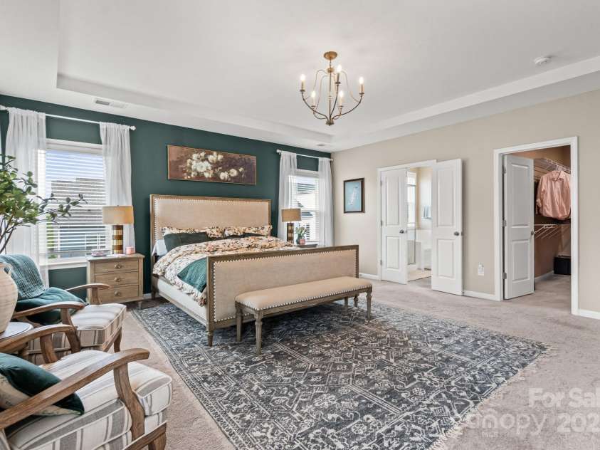 1508 Native Diver Lane, Indian Trail, NC 28079.  MLS# CAR4287703, YatesRealty ID 35366. Primary Bedroom View