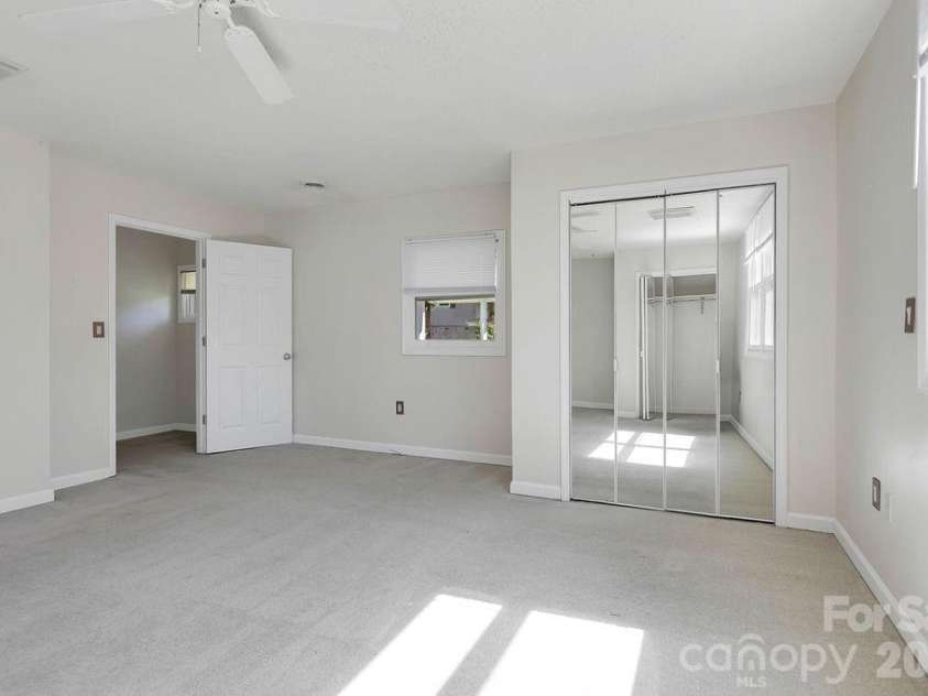 100 Kilpatrick Street, Brevard, NC 28712.  MLS# CAR4382761, YatesRealty ID 35369. Primary Bedroom - ensuite bathroom and two closets