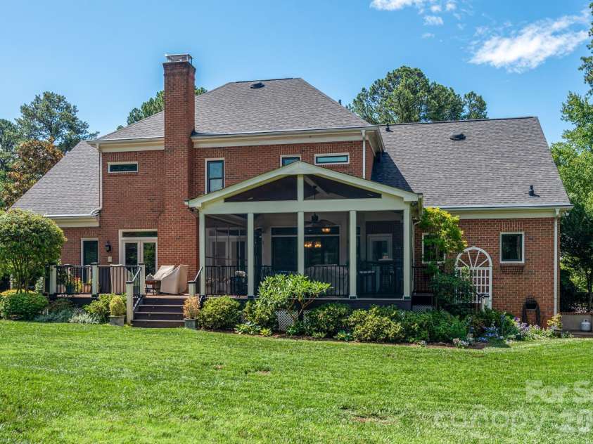 19223 Stableford Lane, Cornelius, NC 28031.  MLS# CAR4395781, YatesRealty ID 35371. Rear Elevation