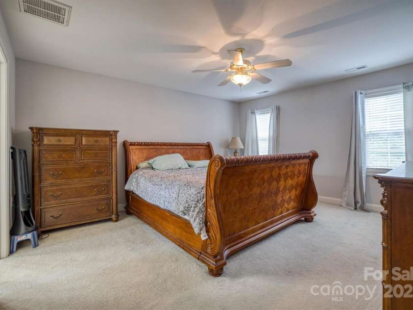 2640 Ironwood Drive, Hickory, NC 28602.  MLS# CAR4280931, YatesRealty ID 35372. Primary Bedroom