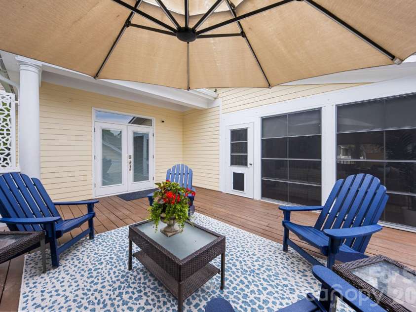 3229 Colonel Springs Way, Fort Mill, SC 29708.  MLS# CAR4390269, YatesRealty ID 35373. Back Deck