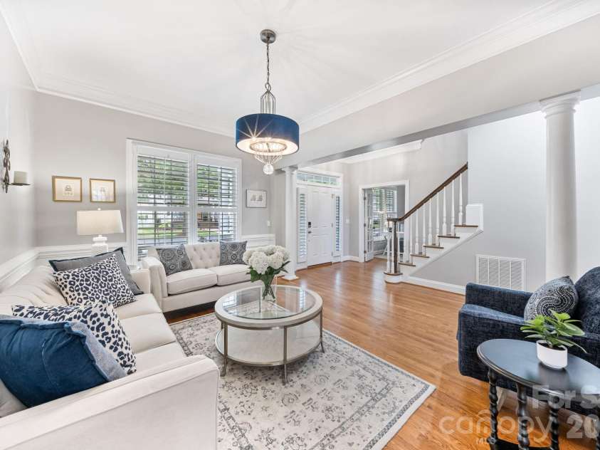 3229 Colonel Springs Way, Fort Mill, SC 29708.  MLS# CAR4390269, YatesRealty ID 35373. Front Sitting Room/ dining Room