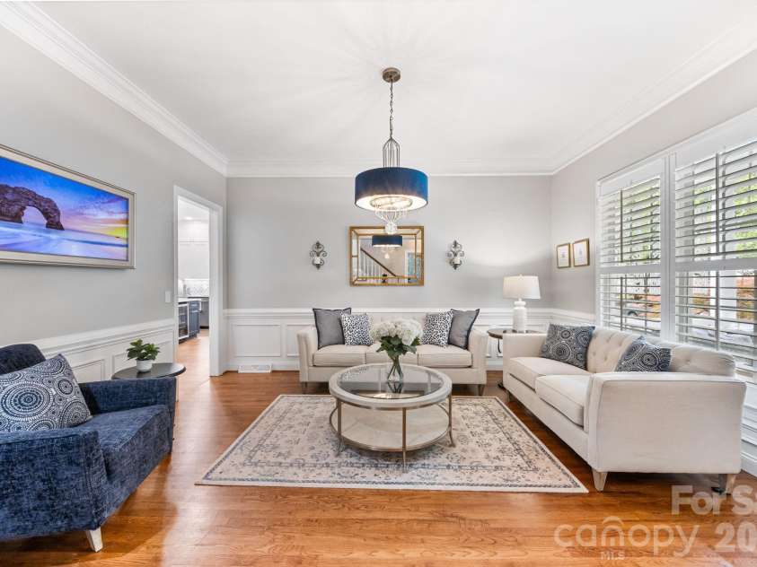 3229 Colonel Springs Way, Fort Mill, SC 29708.  MLS# CAR4390269, YatesRealty ID 35373. Front Sitting Room/ dining Room