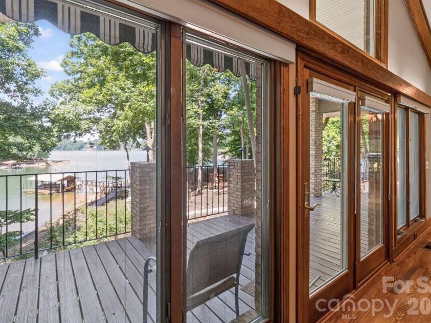 105 Quail Lane, Mooresville, NC 28117.  MLS# CAR4394602, YatesRealty ID 35375. View from den