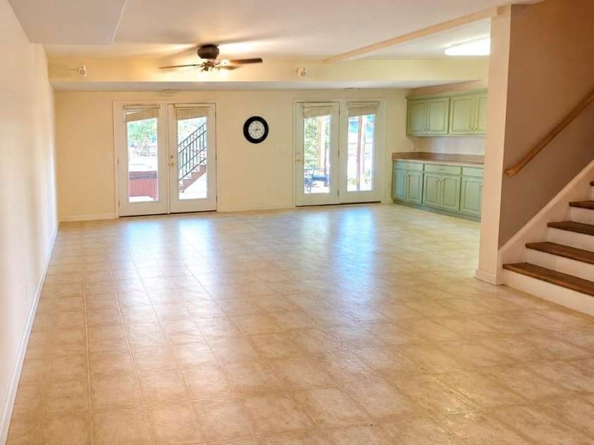 3526 Pinehaven Drive, New London, NC 28127.  MLS# CAR4397481, YatesRealty ID 35376. Enhanced photo to show empty basement
