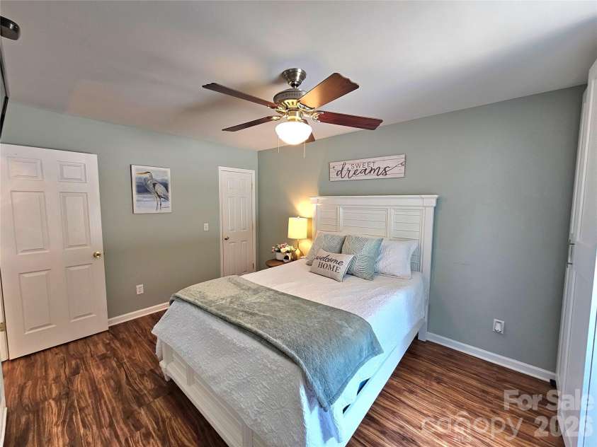 3526 Pinehaven Drive, New London, NC 28127.  MLS# CAR4397481, YatesRealty ID 35376. Primary bedroom main level