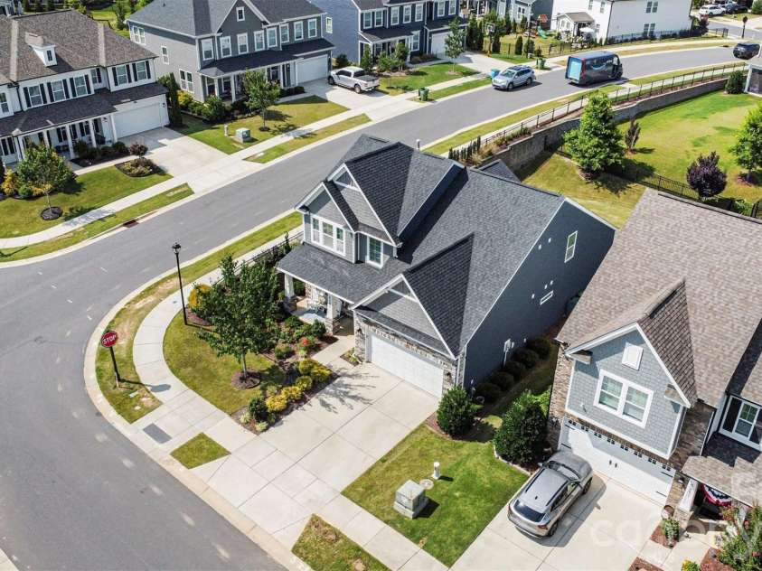 6247 Six String Court, Fort Mill, SC 29708.  MLS# CAR4337495, YatesRealty ID 35379. Aerial view