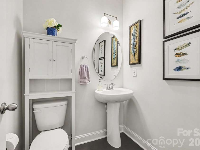 6247 Six String Court, Fort Mill, SC 29708.  MLS# CAR4337495, YatesRealty ID 35379. Main level half bathroom