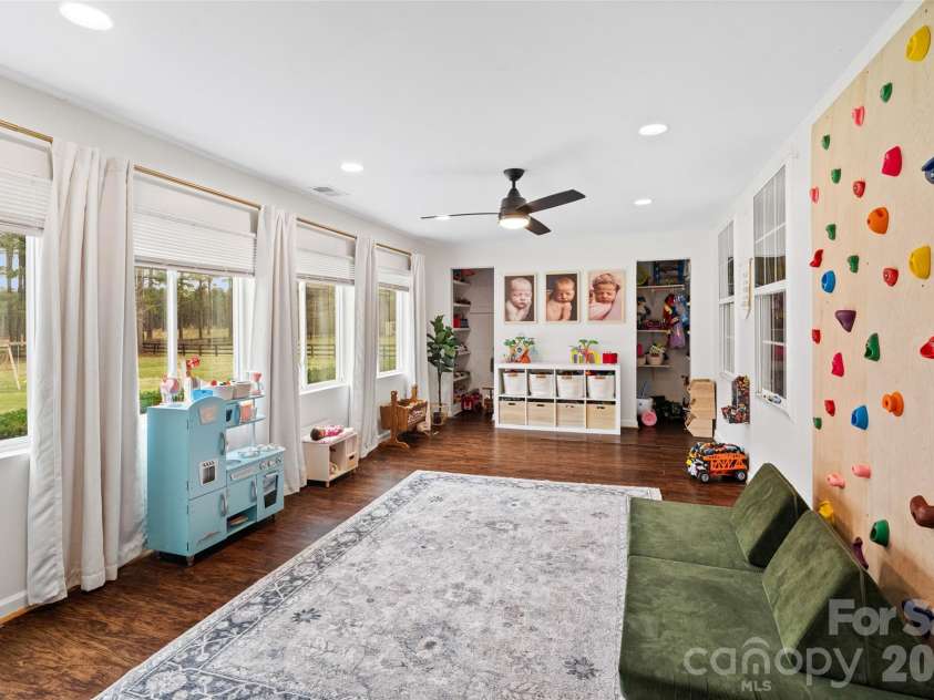2642 Gradys Ground Drive, McConnells, SC 29726.  MLS# CAR4352555, YatesRealty ID 3539. Large sunroom for playroom, workout area or office