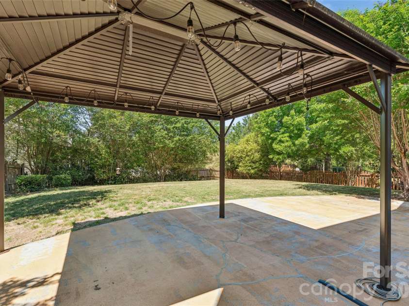 3530 Arbor Hill Road, Charlotte, NC 28270.  MLS# CAR4371185, YatesRealty ID 35392. Gazebo