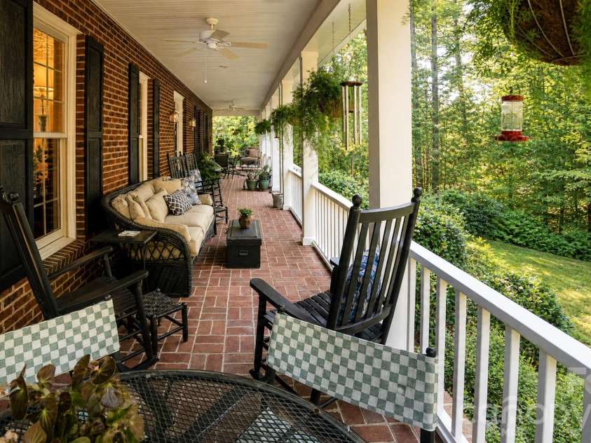 2086 Warrior Fork Trail, Morganton, NC 28655.  MLS# CAR4397825, YatesRealty ID 35399. A porch for all day, every day.