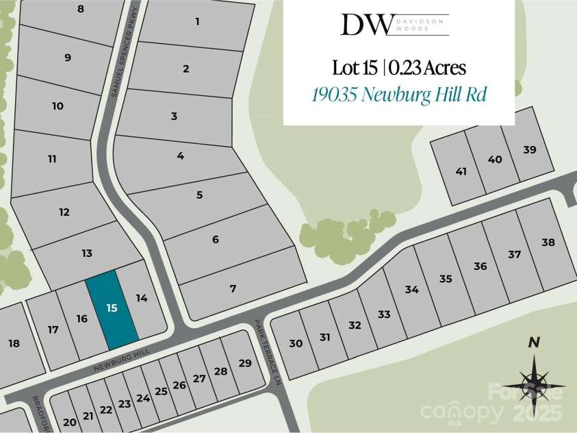 19035 Newburg Hill Road, Davidson, NC 28036.  MLS# CAR4234084, YatesRealty ID 3540. 