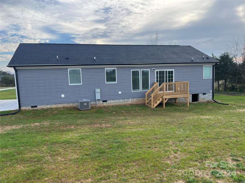 51 Rosemont Drive, Stony Point, NC 28678.  MLS# CAR4201789, YatesRealty ID 3541. Rear View