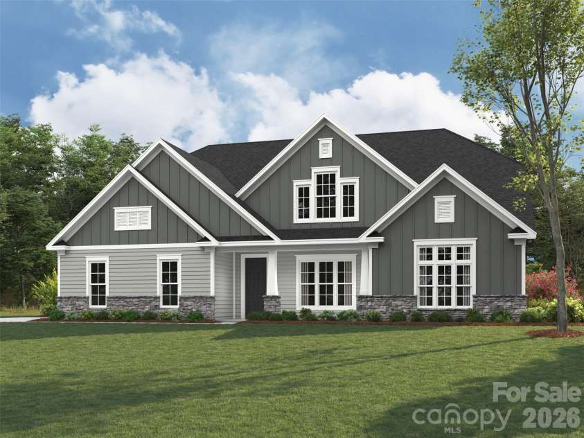11012 Tyler Brook Lane, Mint Hill, NC 28227.  MLS# CAR4400226, YatesRealty ID 35418. Elevation rendering only