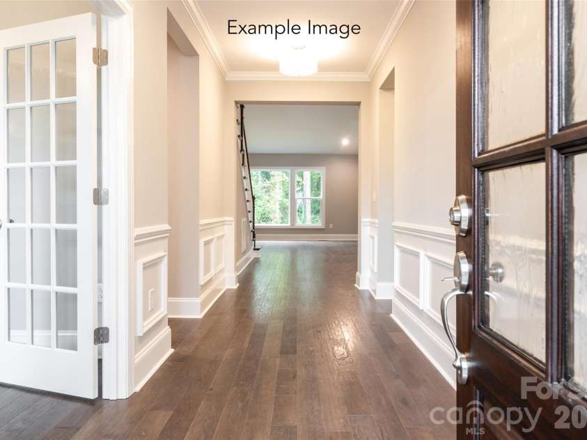 11012 Tyler Brook Lane, Mint Hill, NC 28227.  MLS# CAR4400226, YatesRealty ID 35418. Example Photo - Foyer