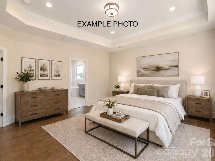 11012 Tyler Brook Lane, Mint Hill, NC 28227.  MLS# CAR4400226, YatesRealty ID 35418. Example Photo - Premier Bedroom