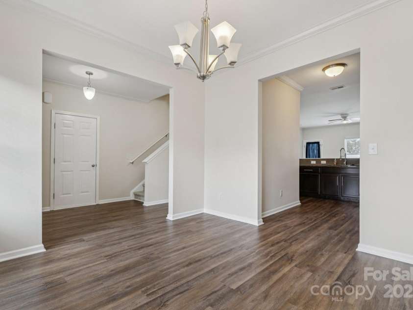 2822 Hopeton Court, Monroe, NC 28110.  MLS# CAR4285934, YatesRealty ID 35422. Dining room