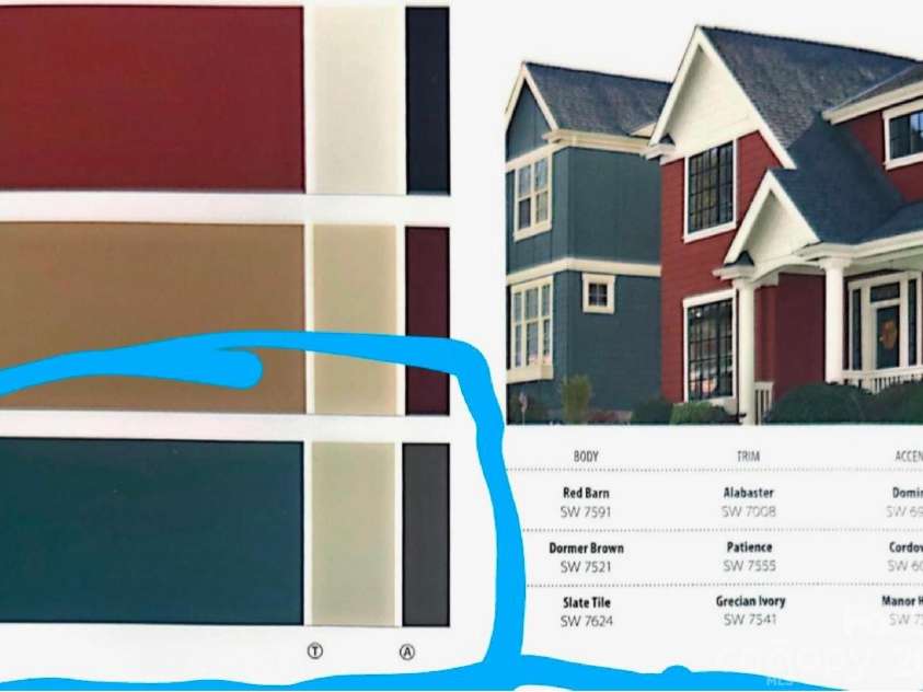2822 Hopeton Court, Monroe, NC 28110.  MLS# CAR4285934, YatesRealty ID 35422. NEW exterior paint colors. HOA is painting starting Oct. 6.