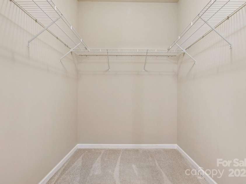 2822 Hopeton Court, Monroe, NC 28110.  MLS# CAR4285934, YatesRealty ID 35422. Spacious primary closet