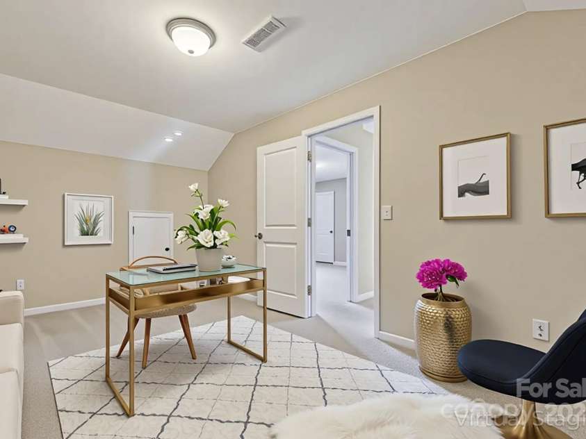 2822 Hopeton Court, Monroe, NC 28110.  MLS# CAR4285934, YatesRealty ID 35422. Virtually staged- bonus room