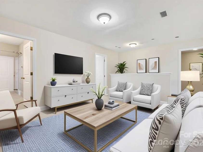 2822 Hopeton Court, Monroe, NC 28110.  MLS# CAR4285934, YatesRealty ID 35422. Virtually staged- upstairs loft