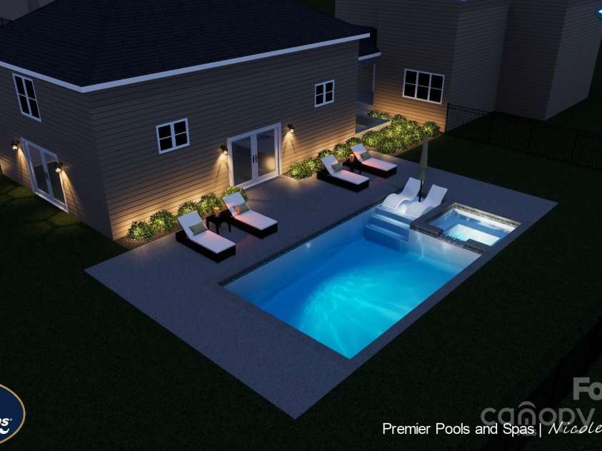 483 Stonemarker Road, Mooresville, NC 28117.  MLS# CAR4280946, YatesRealty ID 35427. Pool option virtual