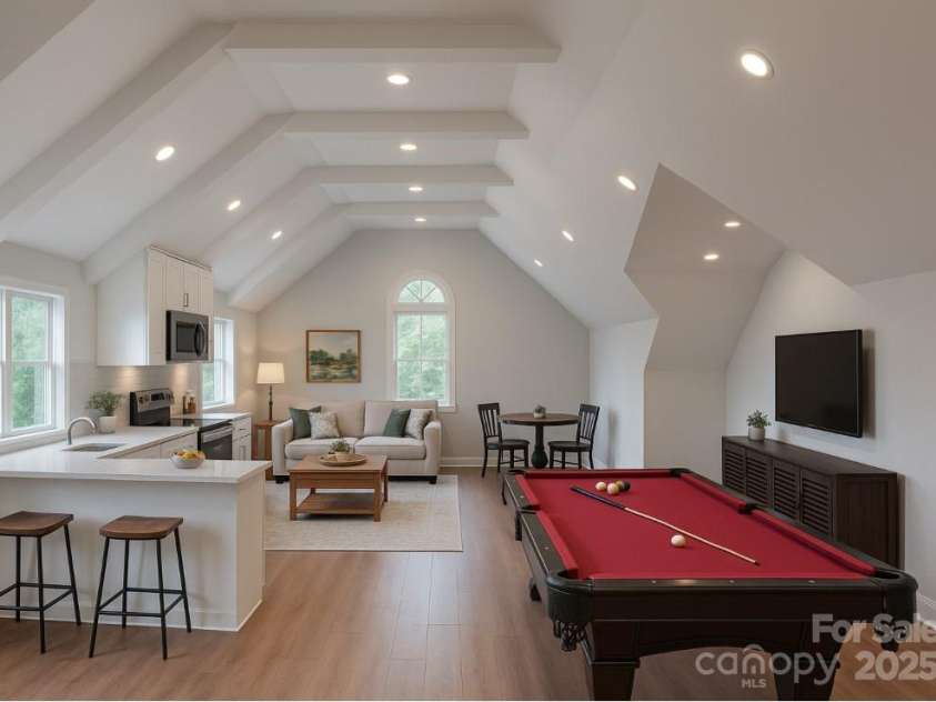483 Stonemarker Road, Mooresville, NC 28117.  MLS# CAR4280946, YatesRealty ID 35427. Virtual image of garage finished