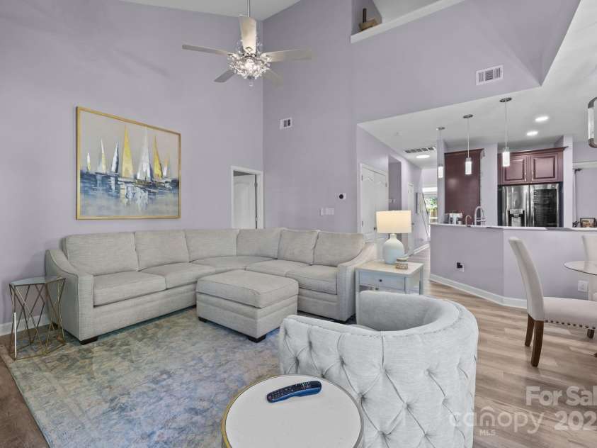 18405 Harborside Drive, Cornelius, NC 28031.  MLS# CAR4295512, YatesRealty ID 35429. Living room