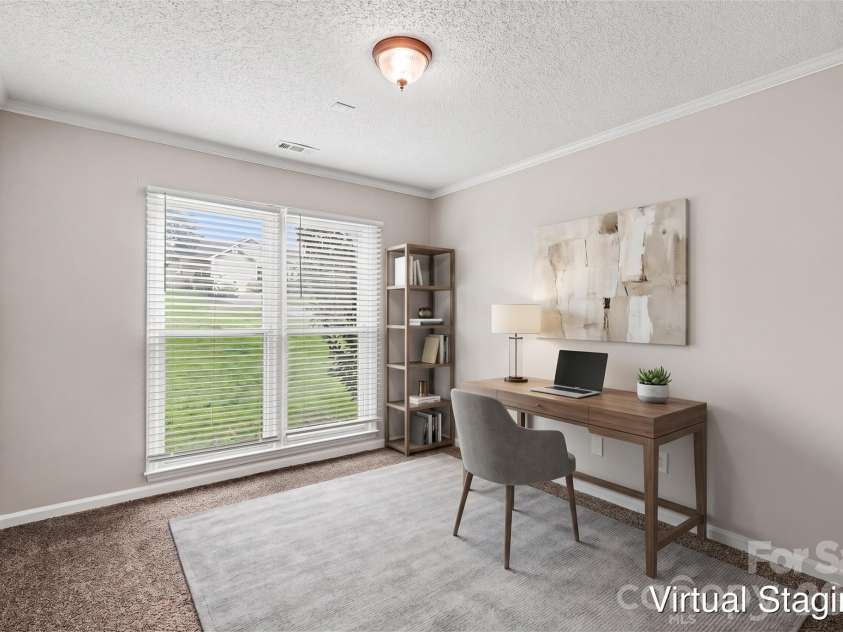10826 Hunters Trace Court, Charlotte, NC 28262.  MLS# CAR4396694, YatesRealty ID 35439. Virtually Staged