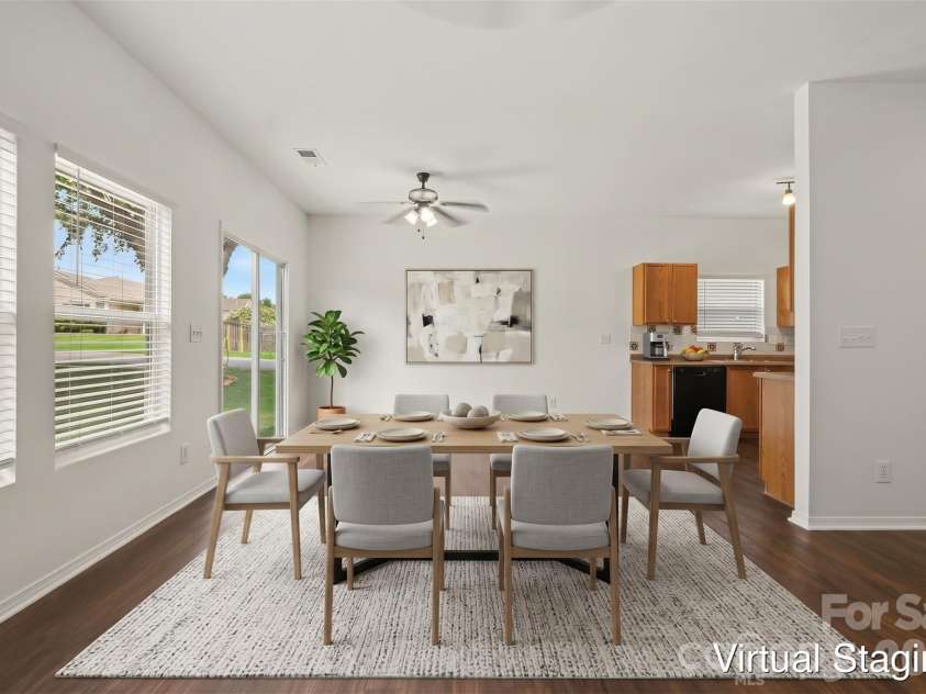 4636 Meadowfield Road, Charlotte, NC 28215.  MLS# CAR4398535, YatesRealty ID 35442. Virtually staged