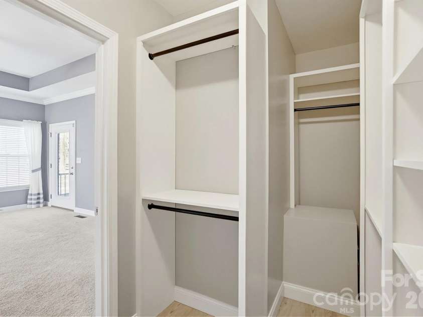 524 Lawyers Road, Indian Trail, NC 28079.  MLS# CAR4326347, YatesRealty ID 35442. Custom Closet System