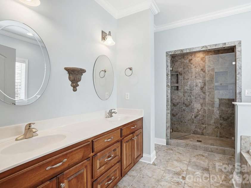 524 Lawyers Road, Indian Trail, NC 28079.  MLS# CAR4326347, YatesRealty ID 35442. Primary Bathroom Suite