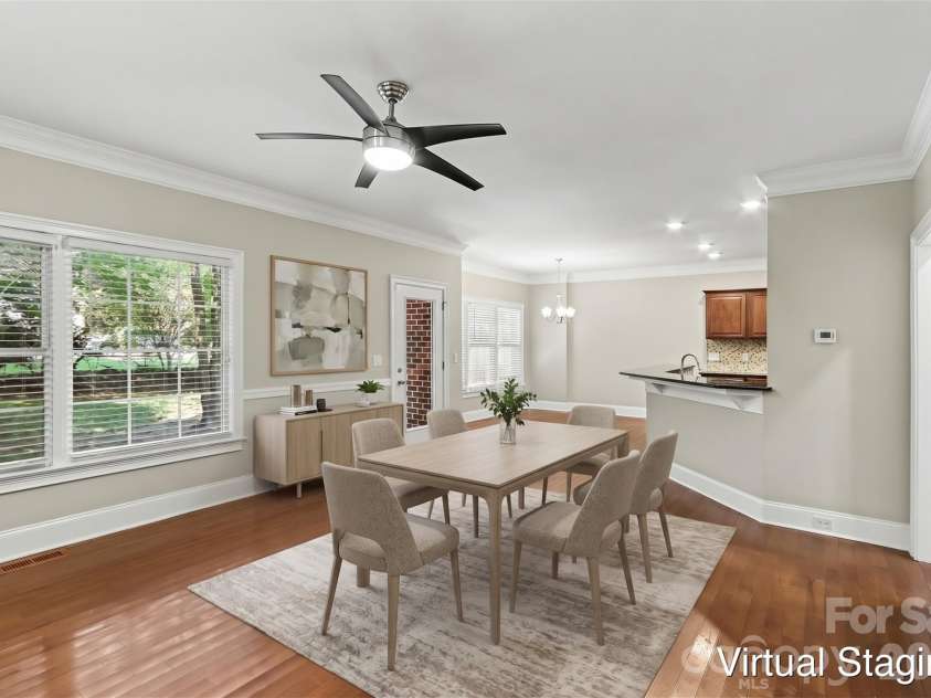 18611 Reflection Rock Court, Davidson, NC 28036.  MLS# CAR4383453, YatesRealty ID 35443. Virtually staged