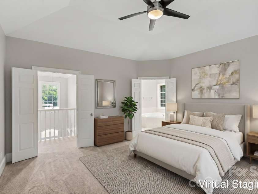 18611 Reflection Rock Court, Davidson, NC 28036.  MLS# CAR4383453, YatesRealty ID 35443. Virtually staged