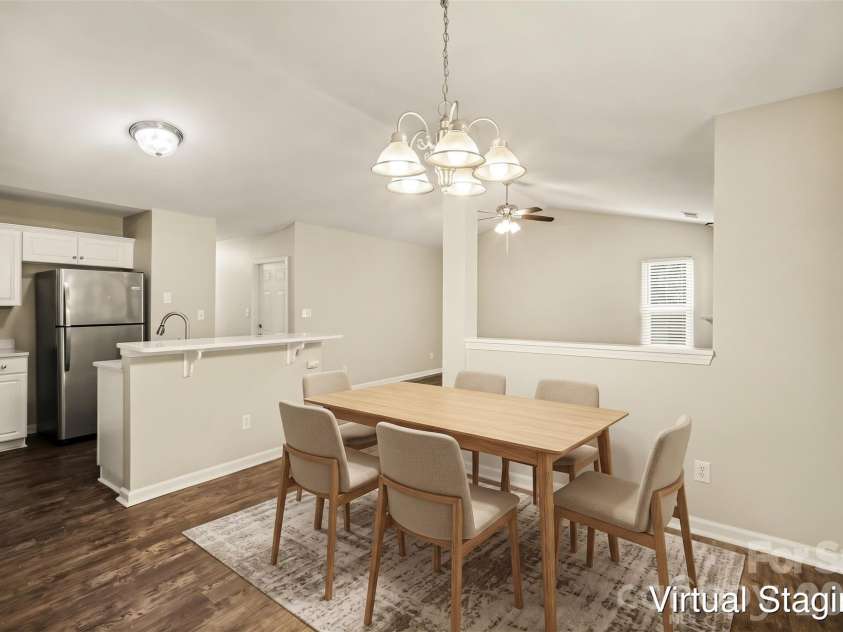 2732 Black Walnut Lane, Charlotte, NC 28262.  MLS# CAR4398539, YatesRealty ID 35444. Virtually staged