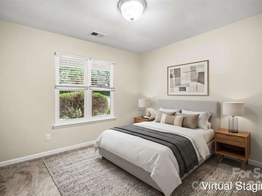 2732 Black Walnut Lane, Charlotte, NC 28262.  MLS# CAR4398539, YatesRealty ID 35444. Virtually staged
