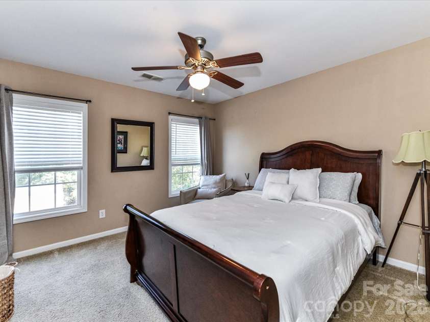 9608 Indian Beech Avenue, Concord, NC 28027.  MLS# CAR4296375, YatesRealty ID 35453. Bedroom 3