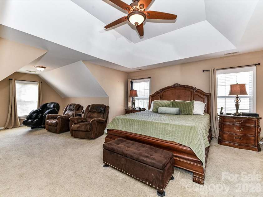 9608 Indian Beech Avenue, Concord, NC 28027.  MLS# CAR4296375, YatesRealty ID 35453. Primary Bedroom 