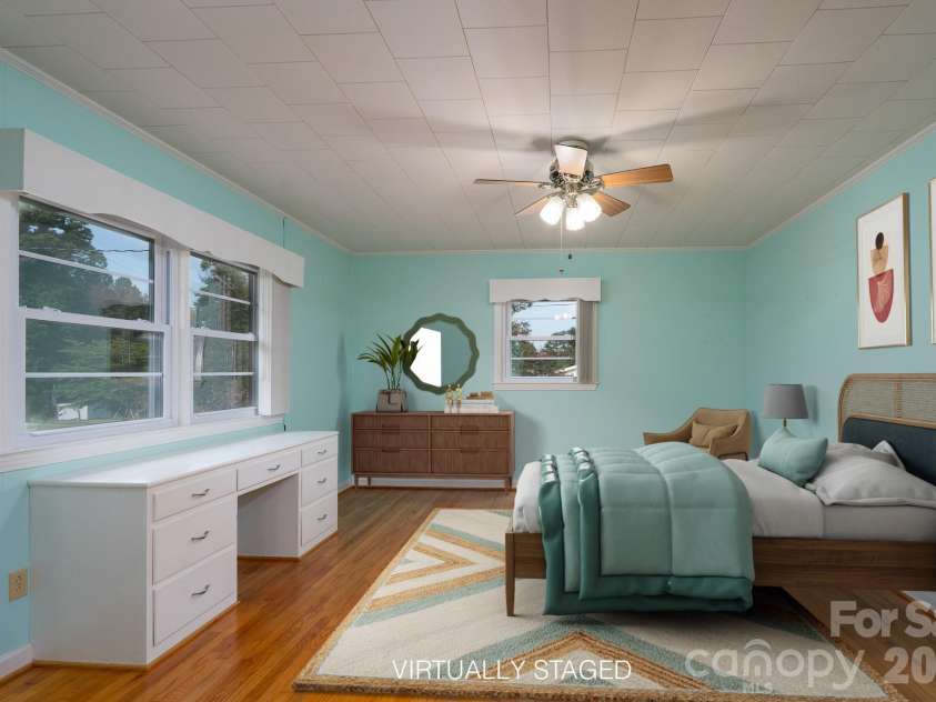 122 Lowder Road, Albemarle, NC 28001.  MLS# CAR4400819, YatesRealty ID 35467. Bedroom virtually staged