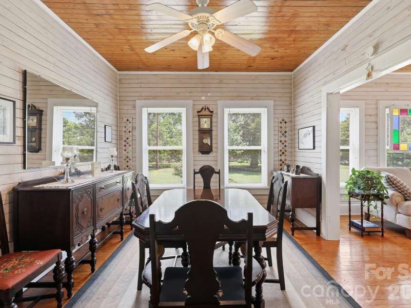 144 Park Road, Ellenboro, NC 28040.  MLS# CAR4394928, YatesRealty ID 35476. Dining area view 2