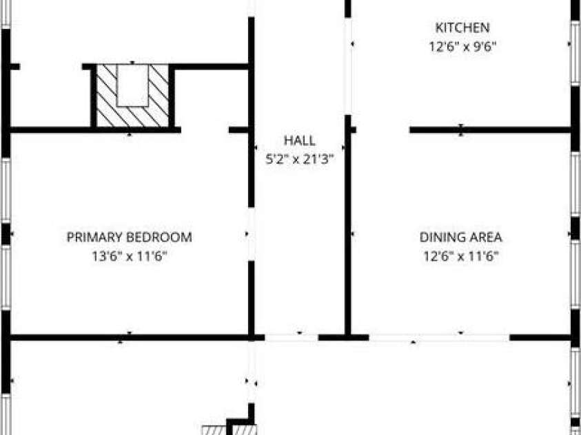 144 Park Road, Ellenboro, NC 28040.  MLS# CAR4394928, YatesRealty ID 35476. Floor Plan