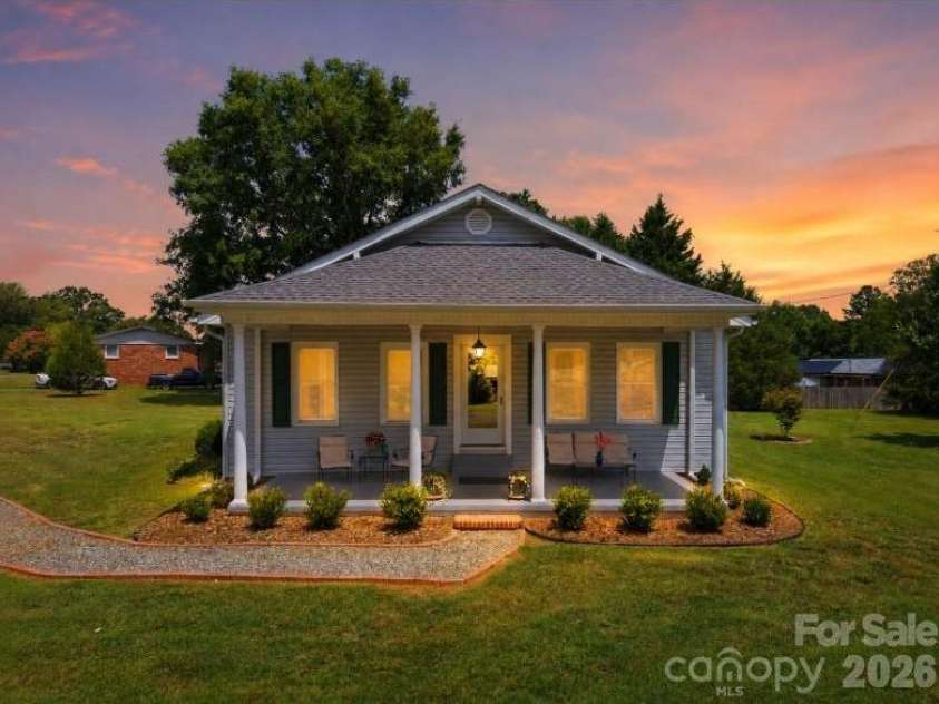 144 Park Road, Ellenboro, NC 28040.  MLS# CAR4394928, YatesRealty ID 35476. Virtual Twilight